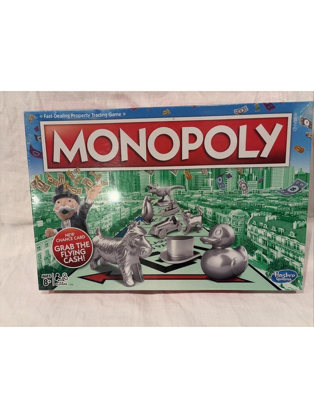 Hasbro Monopoly C1009 Classic Board Game New Sealed